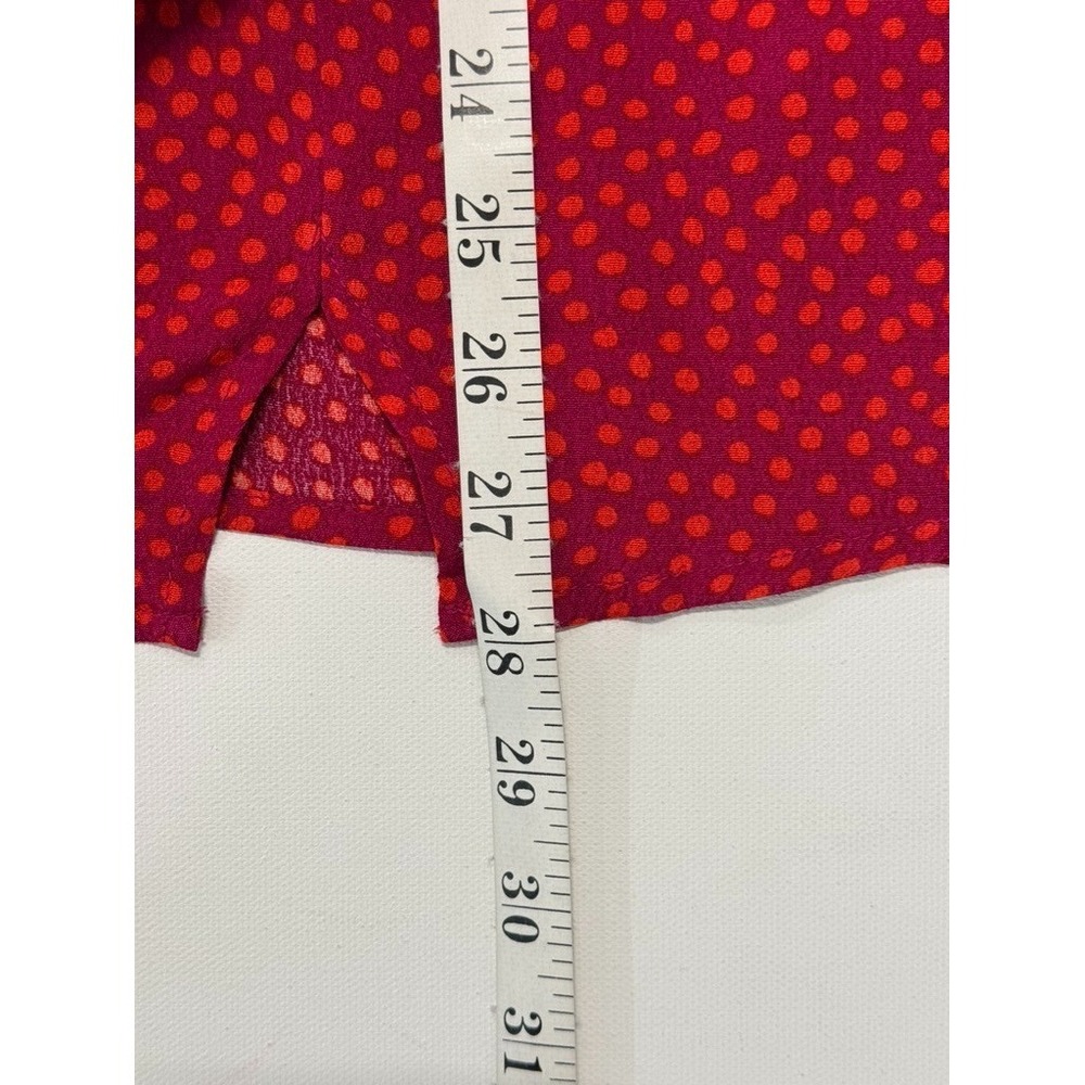 Kimchi Blue Mini Dress Small Red Polka Dot Tie Back Slip Dress Vintage‎ Inspired - Picture 11 of 12